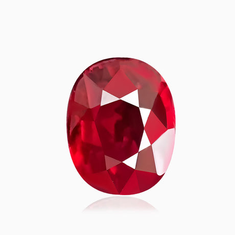 1.02 carats Vivid Red Unheated Natural Ruby Gem | GRS Certified | Saratti Jewelry