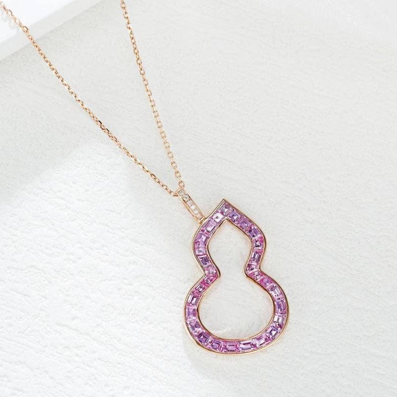 Pink Sapphire and 14K Gold | Saratti Jewelry 