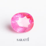 Pink Stone | Padparadscha Sapphire Gemstone in Oval Shape - 1.06 carats - SARATTI 