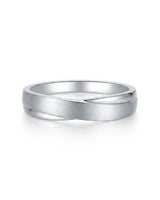 Platinum diamond wedding band pair for weddings, anniversaries, engagements, and meaningful couple gifts | SARATTI