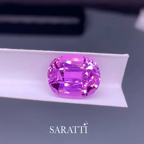 Purplish Pink Kunzite 9.35 Carat | SARATTI  
