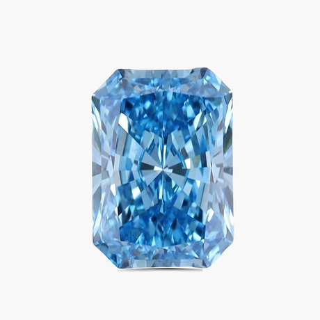 Rectangular Lab Diamond Gemstone | Saratti