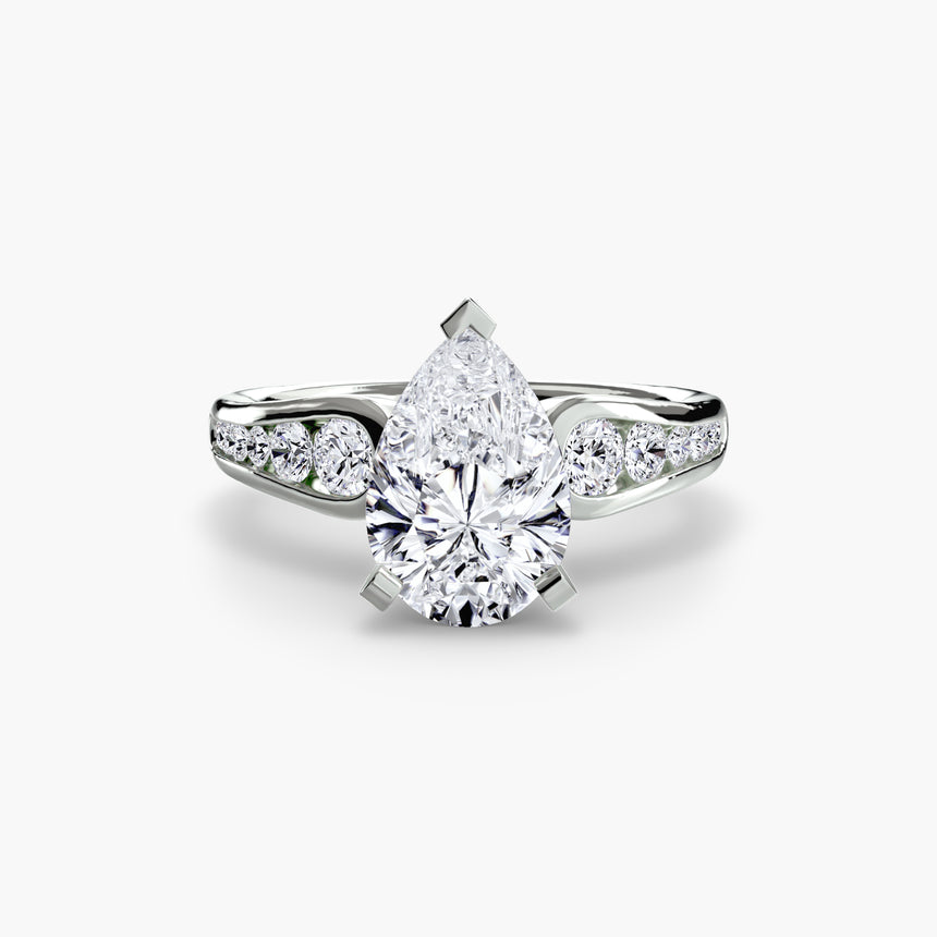 Solitaire with Pavé 2