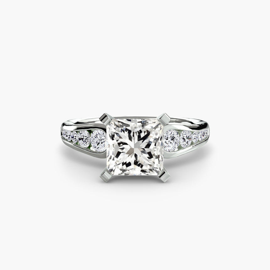 Solitaire with Pavé 2