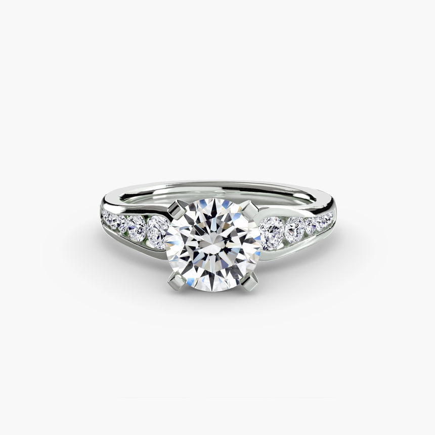 Solitaire with Pavé 2