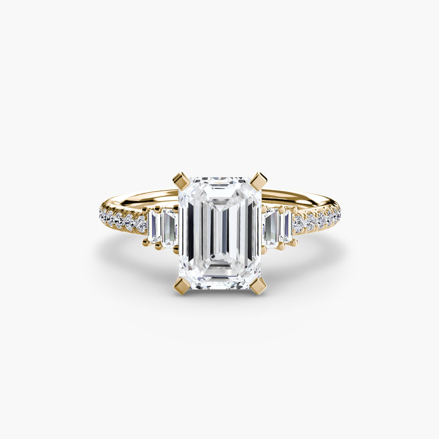 Solitaire with Pavé 4