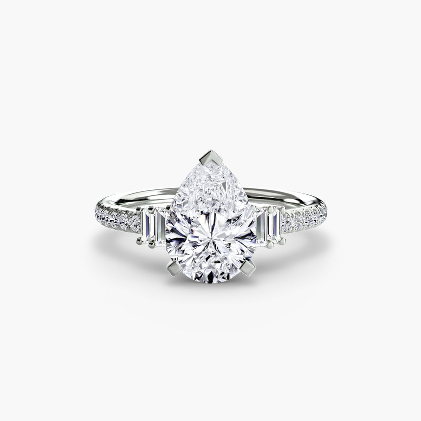 Solitaire with Pavé 4
