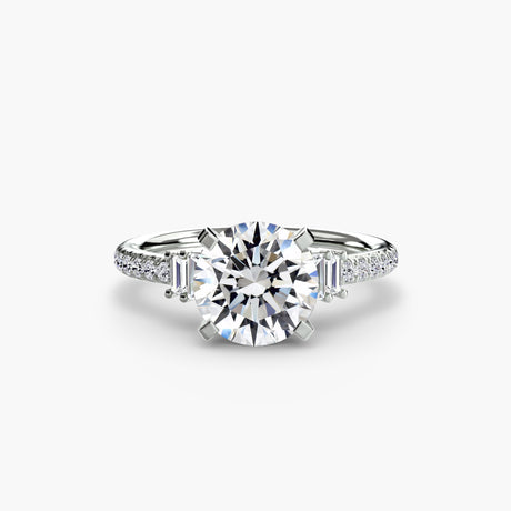 Solitaire with Pavé 4