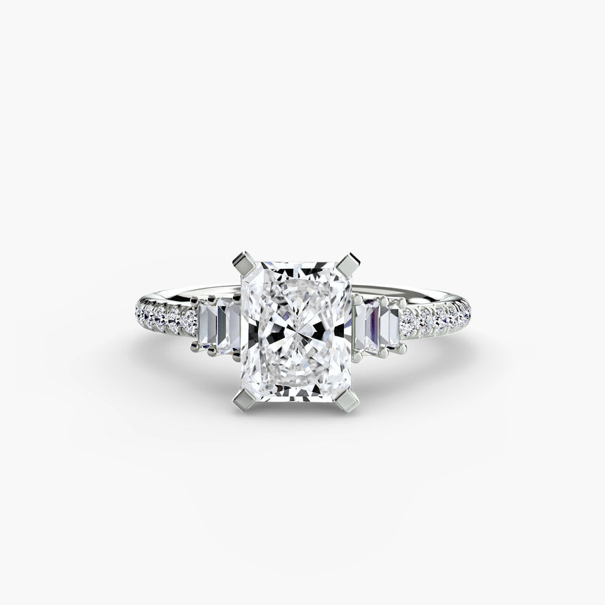 Solitaire with Pavé 4
