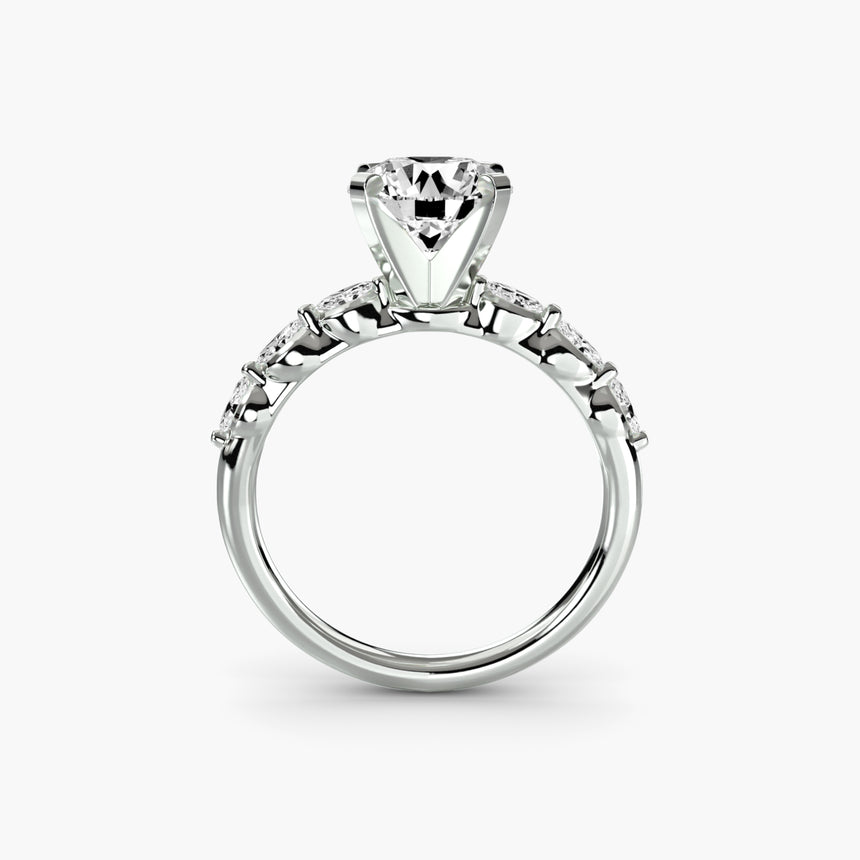 Fleur Solitaire Setting