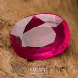 High-Quality Red Ruby, 0.3 Carat | Saratti