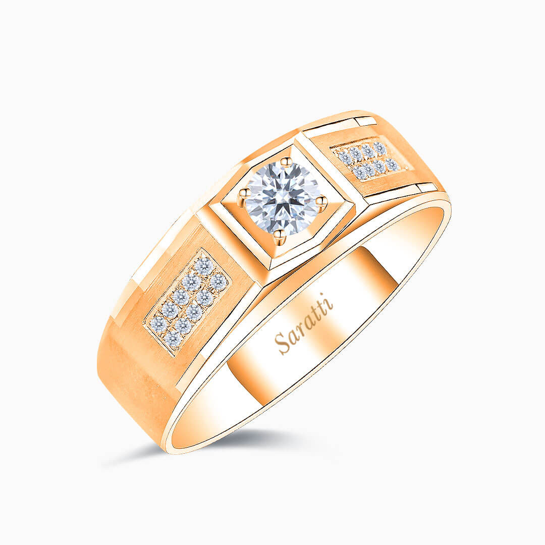 Six Paths Echelon Diamond Ring for Men