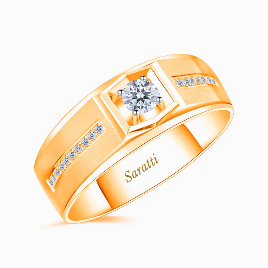 Animus Meraki Diamond Ring for Men