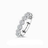 Diamond Wedding Band for Her | Modern Gem Jewelry | Saratti 
