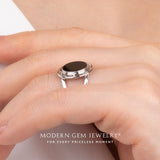 Bold Black Onyx Ring 