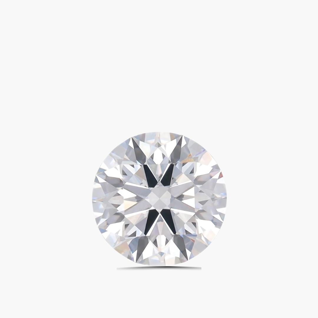 3.00ct Round Shaped Lab Grown VS 1 Clarity Diamond Gem | IGI Certified