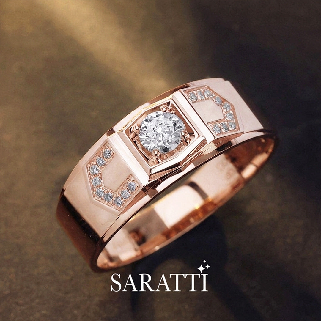 Art Deco Escalade Diamond Ring