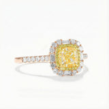 18K Rose Gold Ring angled on Grey background | SARATTI