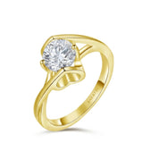 Ciara · Amour Mobius Moissanite Engagement Ring