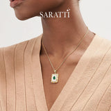 SARATTI Lumen Heritage Bloom necklace product image | SARATTI
