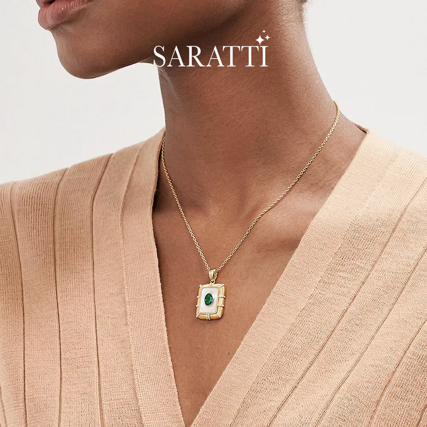 SARATTI Lumen Heritage Bloom necklace product image | SARATTI
