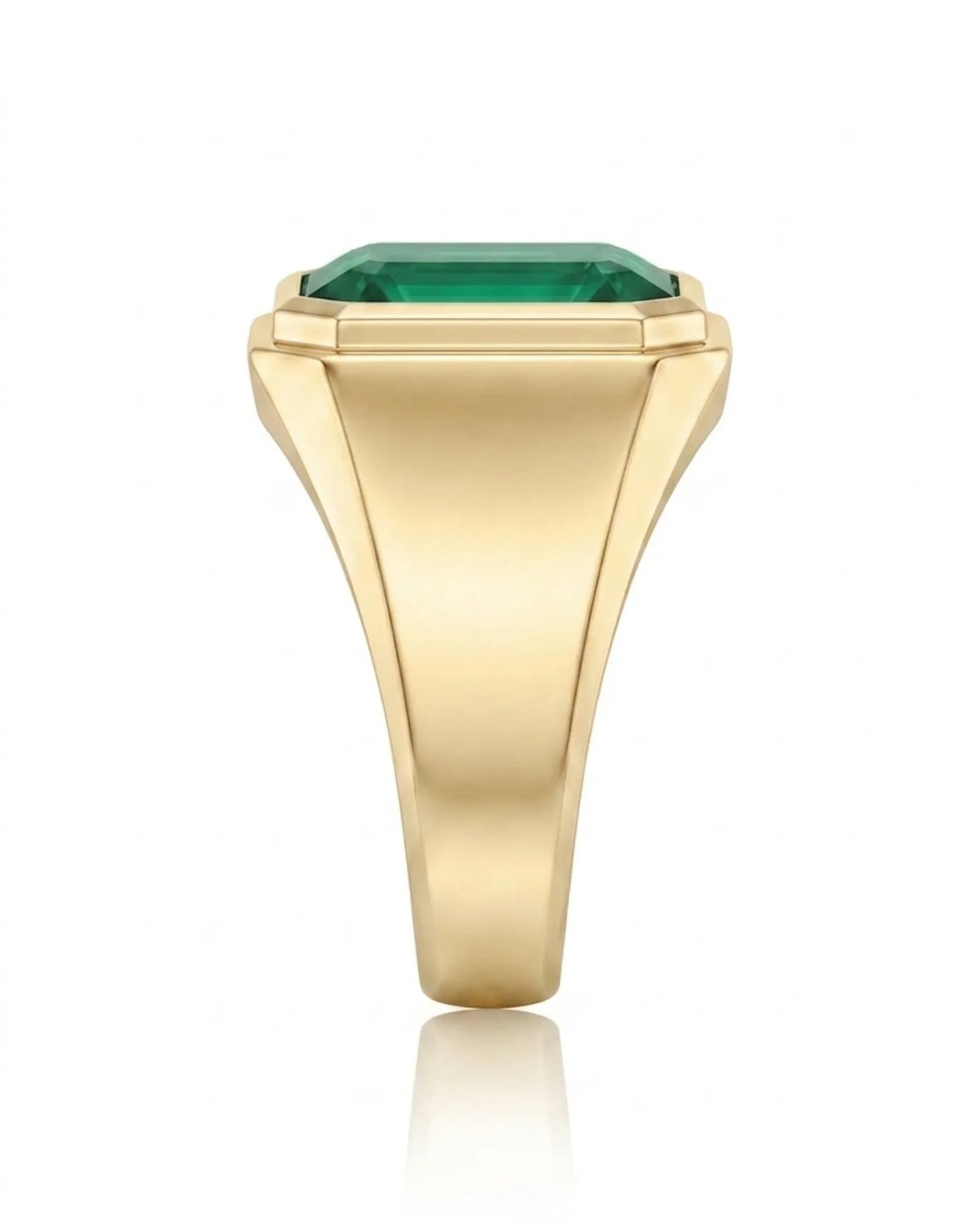 Aurelius Emerald Signet Ring