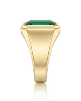 Aurelius Emerald Signet Ring