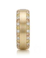 Imperium Golden Diamond Eternity Band
