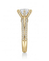 Aniya – Seraphic Charm Natural Round Diamond Six-Prong Engagement Ring
