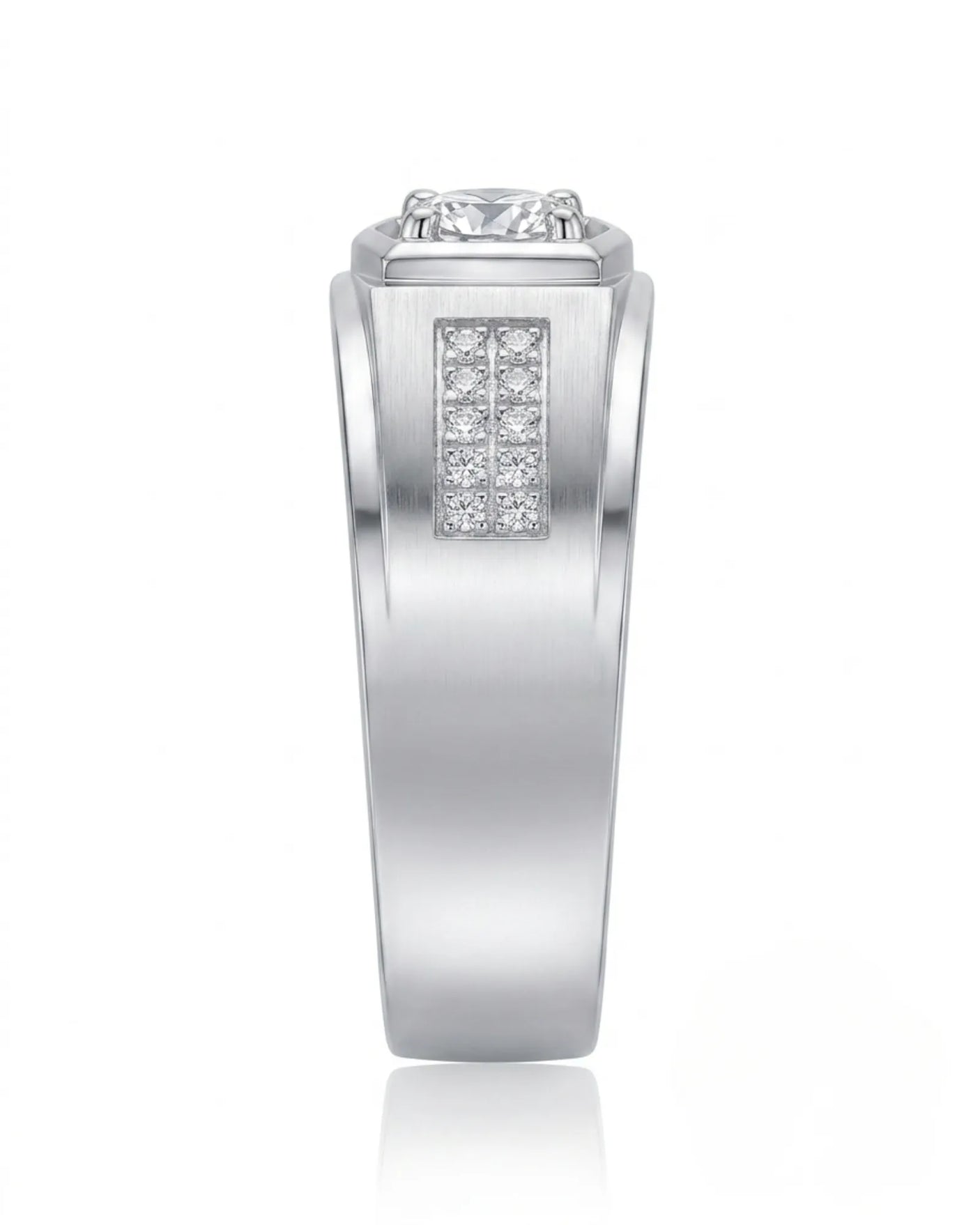 Six Paths Echelon Diamond Ring