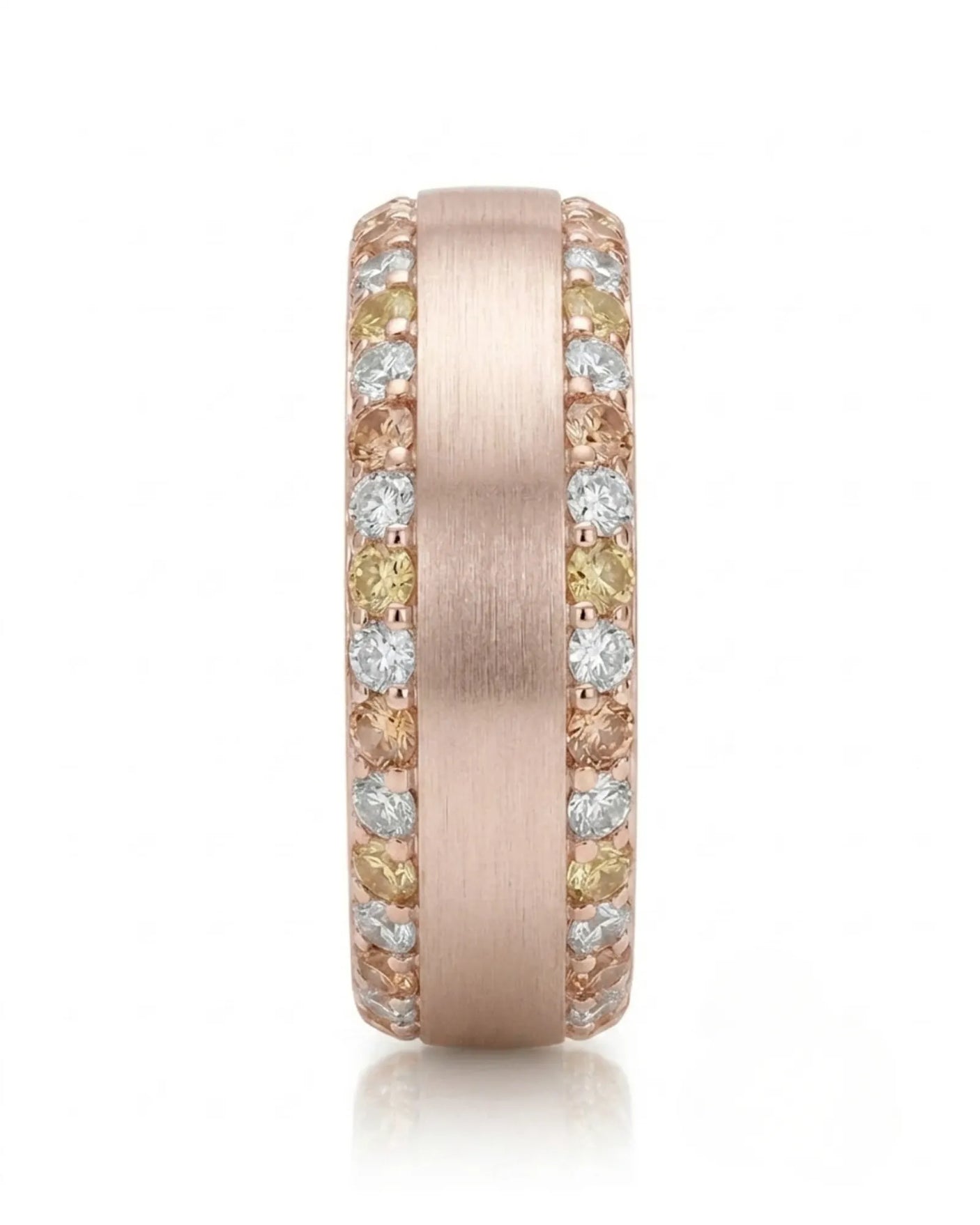 Imperium Golden Diamond Eternity Band