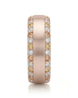 Imperium Golden Diamond Eternity Band