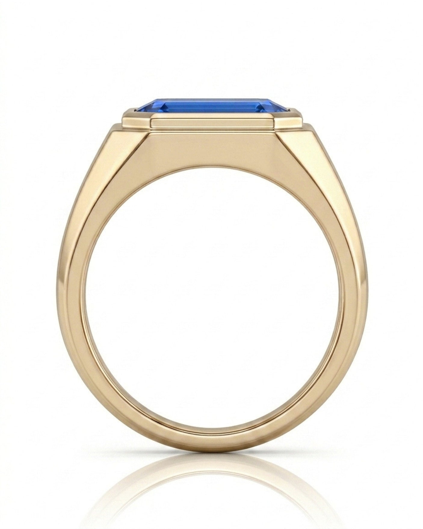 Imperium Sapphire Signet Ring