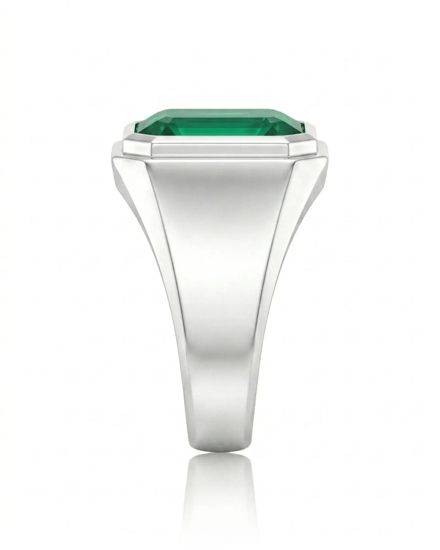 Aurelius Emerald Signet Ring