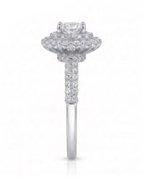 Bettina – Whispered Vows Natural Round Diamond Triple Halo Ring