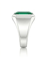 Aurelius Emerald Signet Ring