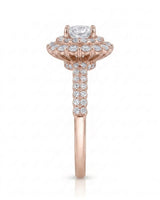 Bettina – Whispered Vows Natural Round Diamond Triple Halo Ring
