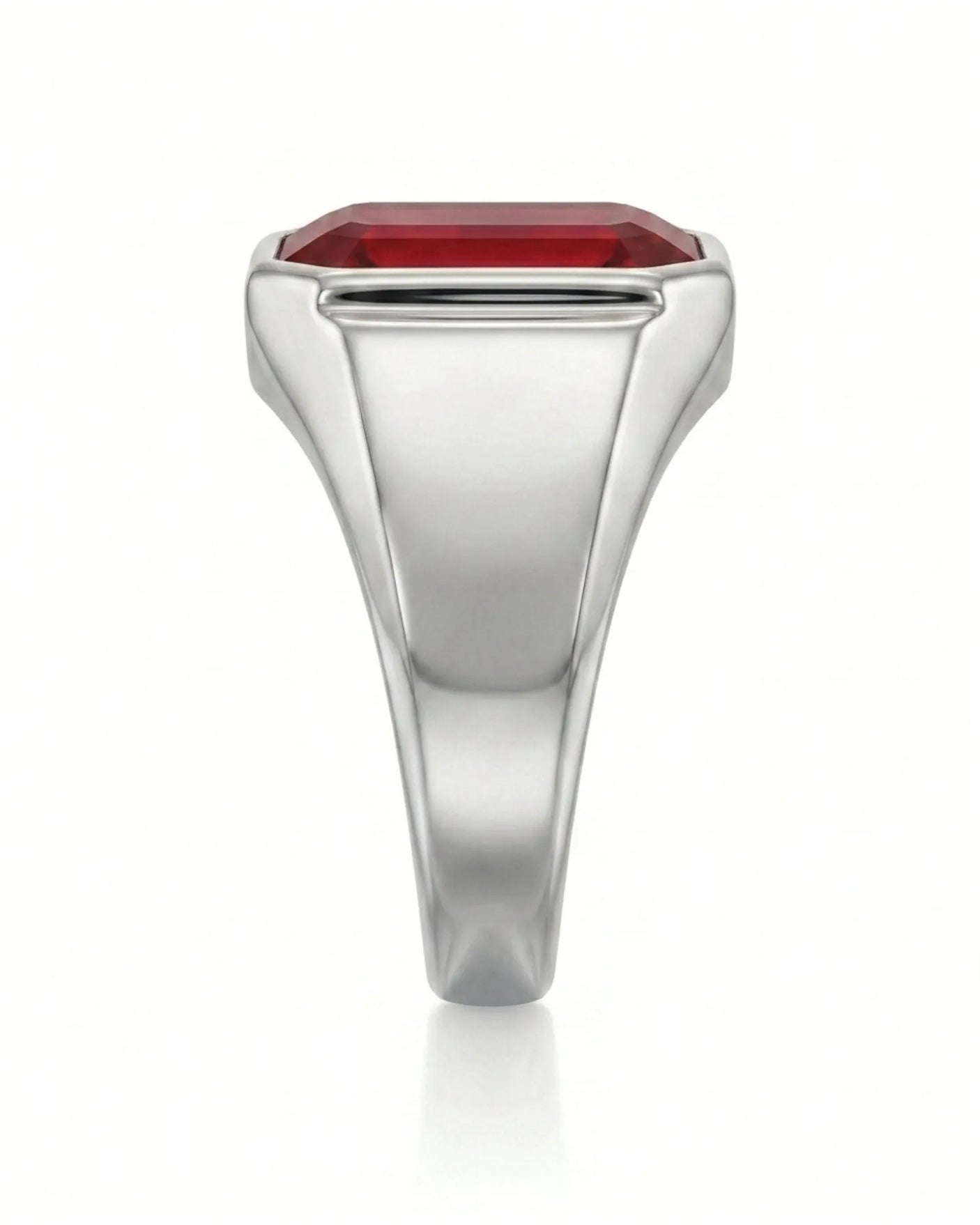 Sovereign Ruby Signet Ring