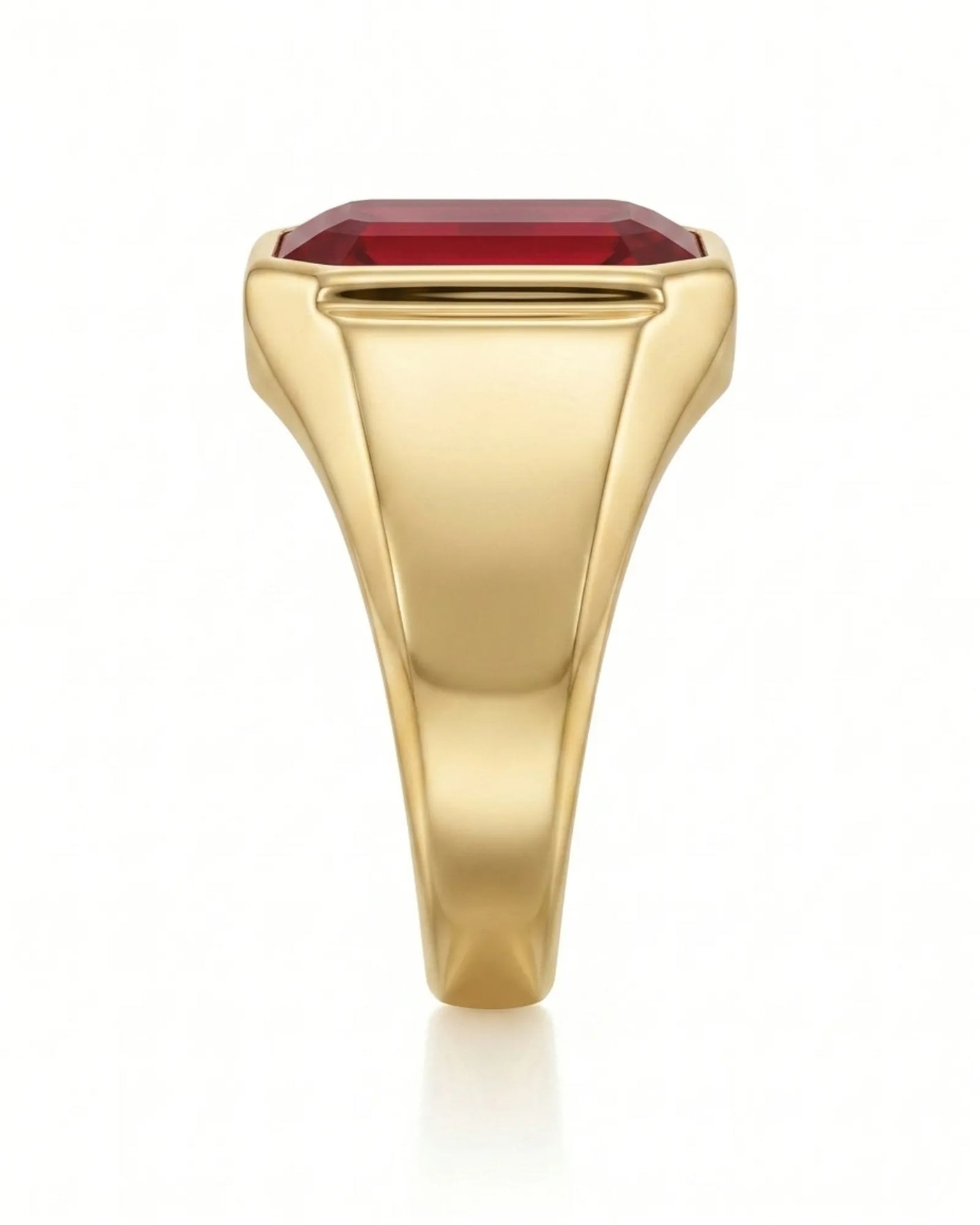 Sovereign Ruby Signet Ring