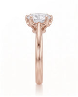 Becky – Natural Round Diamond Solitaire Ring