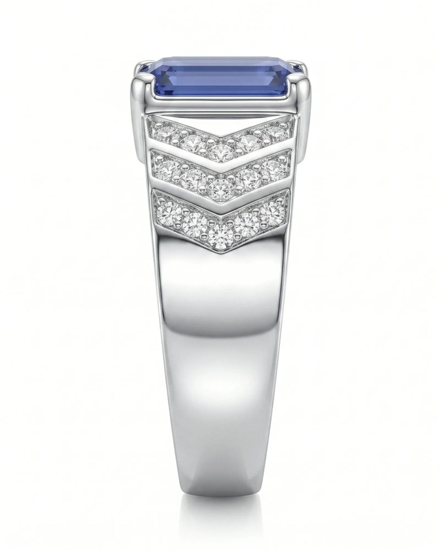 Valerian Tanzanite Diamond Ring