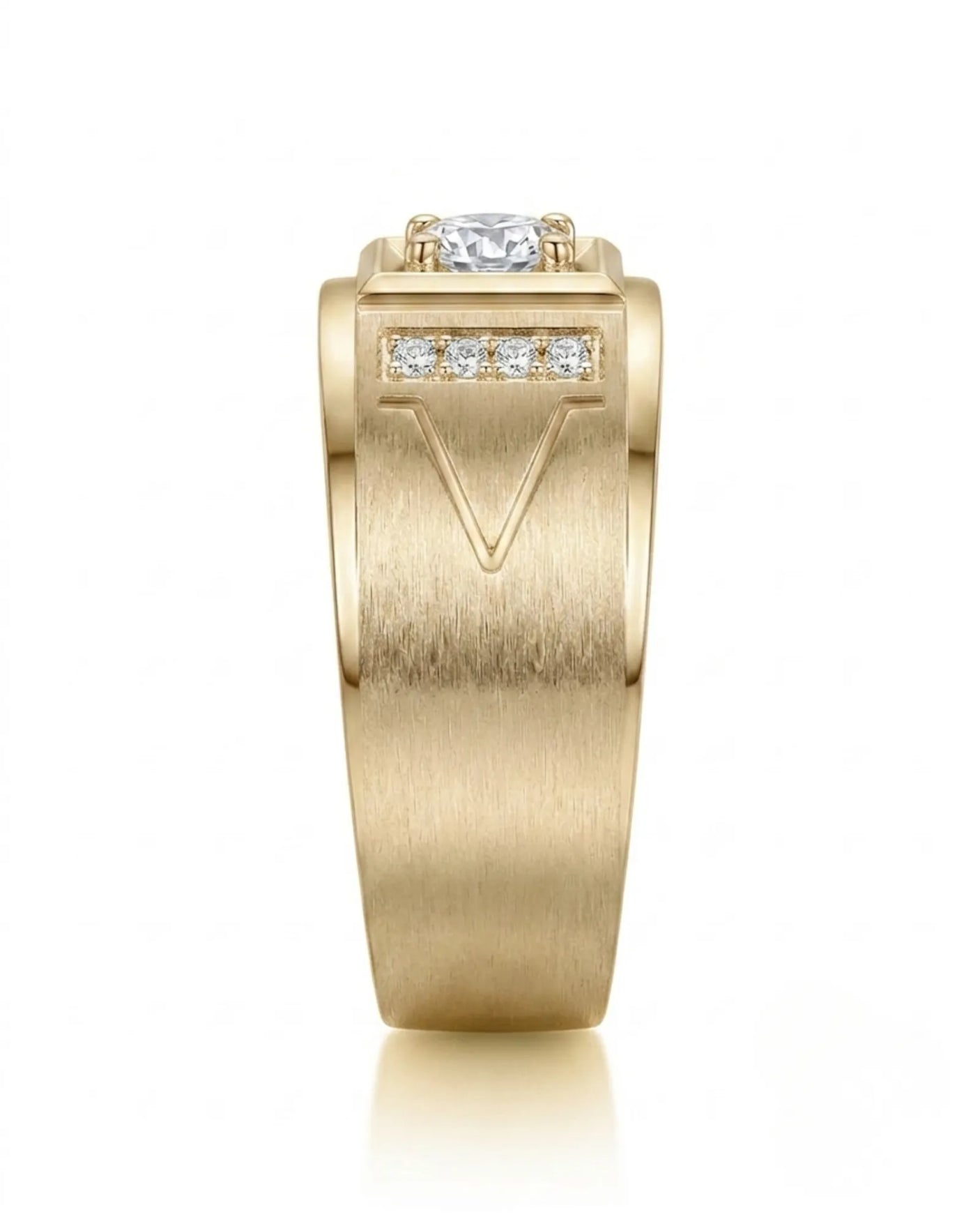 Adamantine Courage Diamond Ring