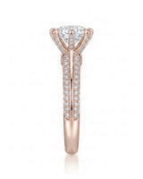 Aniya – Seraphic Charm Natural Round Diamond Six-Prong Engagement Ring