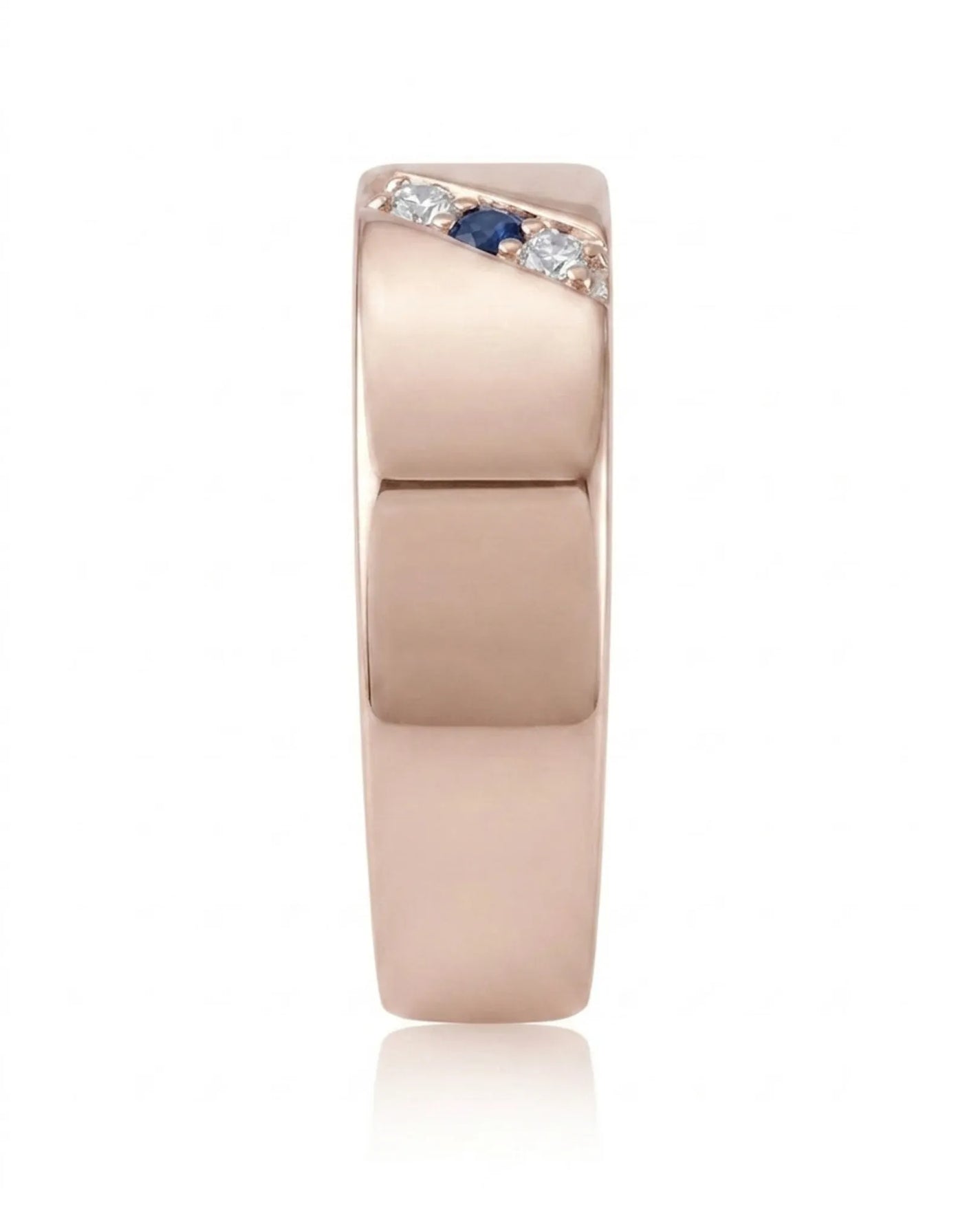 Azure Axis Diamond Ring