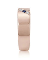 Azure Axis Diamond Ring