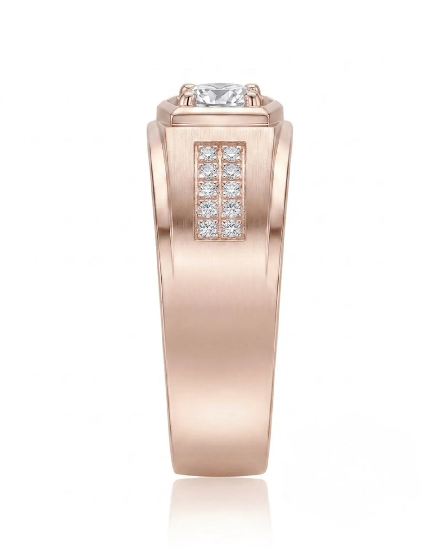 Six Paths Echelon Diamond Ring