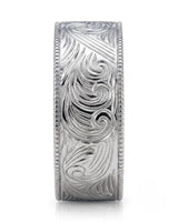 Vellum Aureus Art Nouveau Two Tone Men Ring