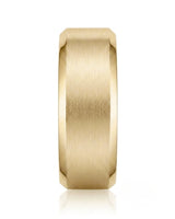 Axis Satin Wedding Band