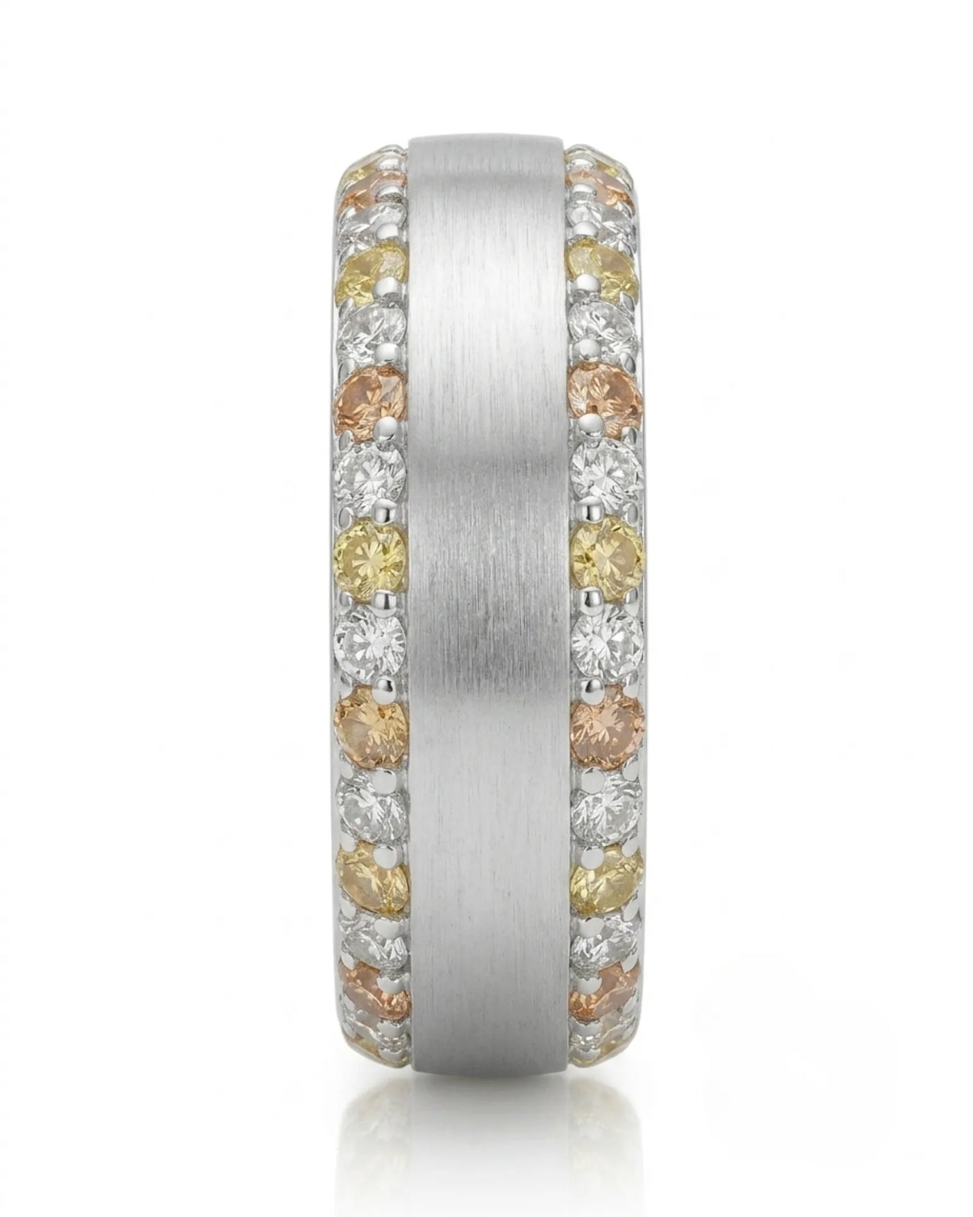 Imperium Golden Diamond Eternity Band