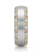 Imperium Golden Diamond Eternity Band